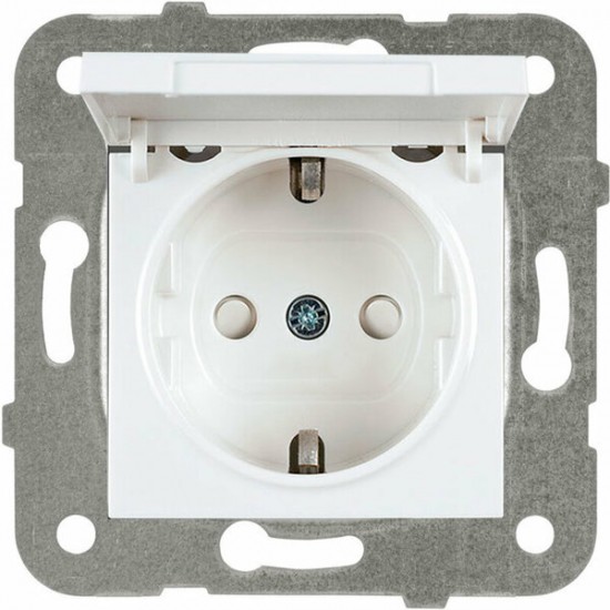 viko karre çocuk korumalı kapaklı topraklı priz