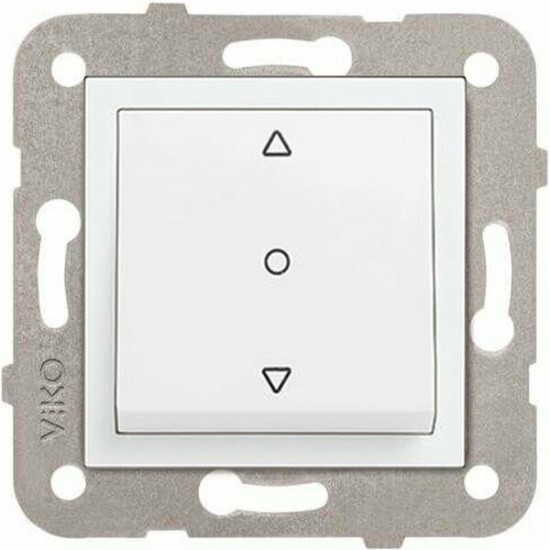 viko jaluji anahtarı tekli çerçevesiz